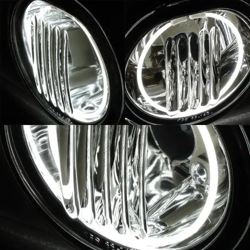 Smoke Lens Oe Front Bumper Ccfl Halo Ring Fog Light Lamp+Bulb For 05-10 Tc Ant10 2