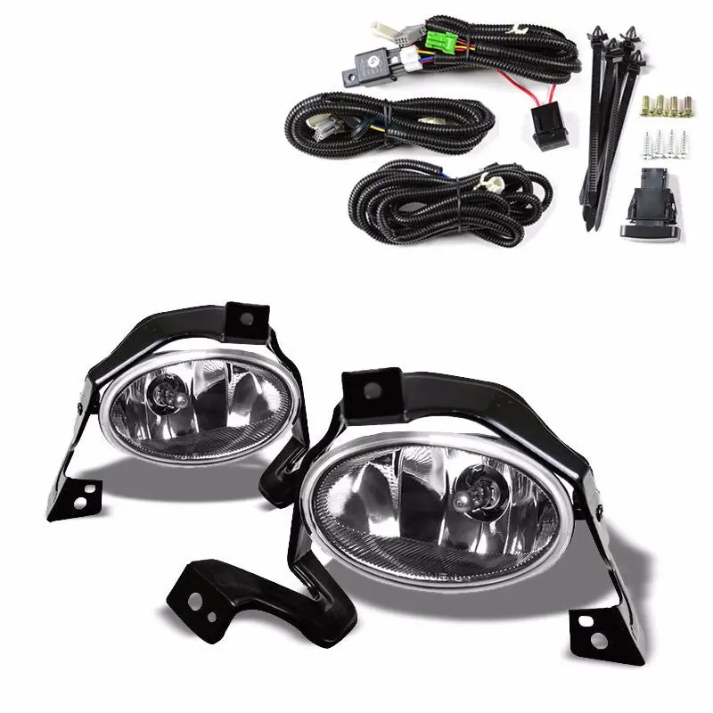 Clear Lens Housing Driving/Bumper Fog Light For Honda 10-11 Cr-V Sport Utility 1