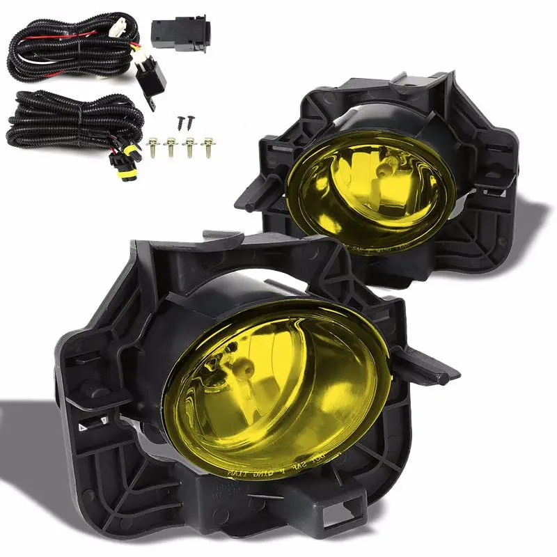 Amber Lens Housing Driving/Bumper Fog Light For Nissan 07-09 Altima L32 Sedan 1