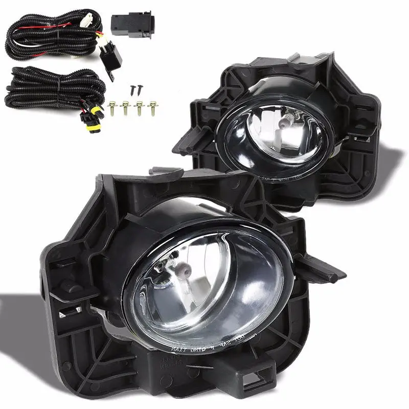 Clear Lens Housing Driving/Bumper Fog Light For Nissan 07-09 Altima L32 Sedan 1