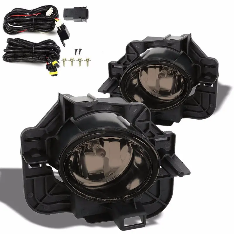 Smoke Lens Housing Driving/Bumper Fog Light For Nissan 07-09 Altima L32 Sedan 1
