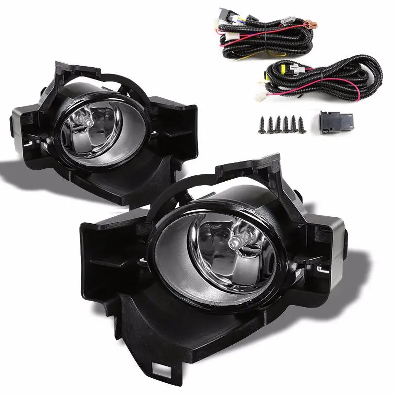 Clear Lens Housing Driving/Bumper Fog Light For Nissan 10-12 Altima L32a Sedan 1