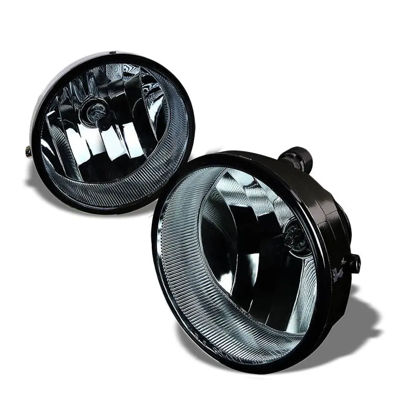 Smoke Lens Chrome Housing Bumper Fog Light/Lamp For Toyota 07-16 Sequoia/Tundra 1