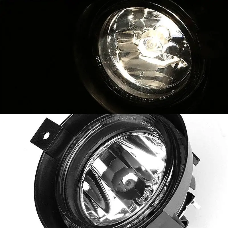 Clear Lens Chrome Housing Front Bumper Fog Light/Lamp Kit For Ford 01-03 Ranger 2