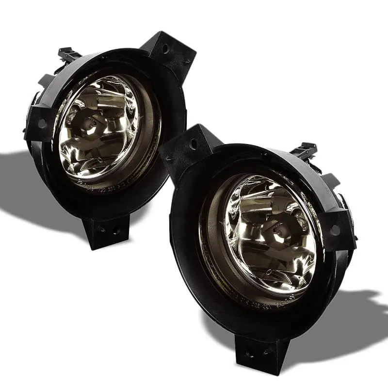 Smoke Lens Chrome Housing Front Bumper Fog Light/Lamp Kit For Ford 01-03 Ranger 1