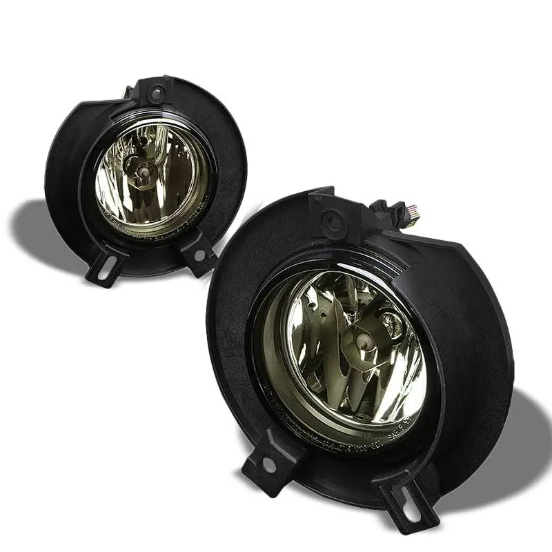 Smoke Lens Chrome Housing Bumper Fog Light/Lamp Kit For Ford 02-05 Explorer U152 1