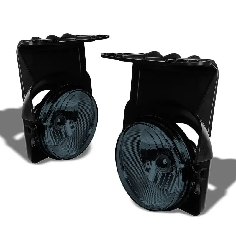 Smoke Len Front Bumper Fog Light Lamp For 03-06 Sierra 1500 2500 3500 & Hd 1