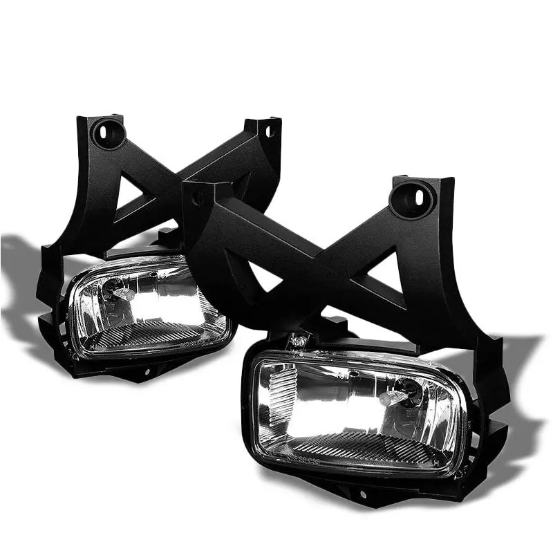 Clear Lens Chrome Housing Front Bumper Fog Light/Lamp For Ford 01-04 Escape Cd2 1