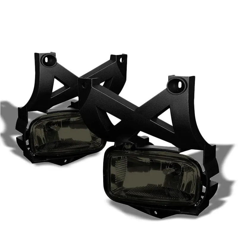Smoke Lens Chrome Housing Front Bumper Fog Light/Lamp For Ford 01-04 Escape Cd2 1