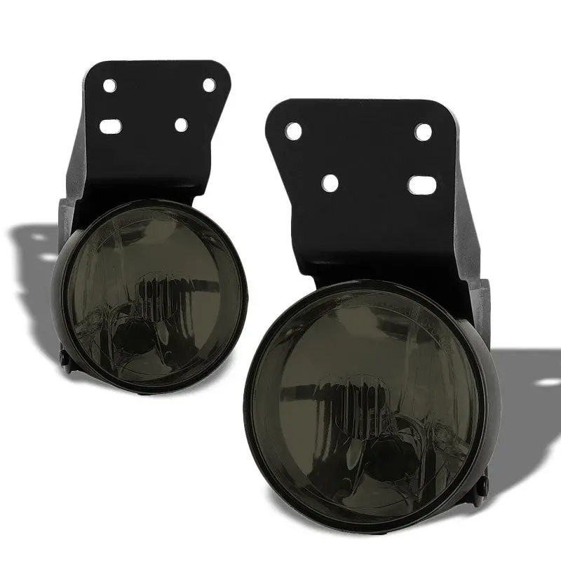 Smoke Lens Chrome Housing Bumper Fog Light/Lamp Kit For Pontiac 99-05 Grand Am 1