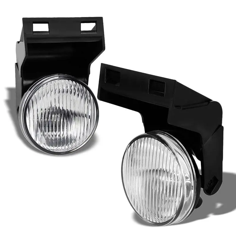 Clear Lens Chrome Housing Front Fog Light/Lamp For Dodge 94-02 Ram 15/25/3500 1
