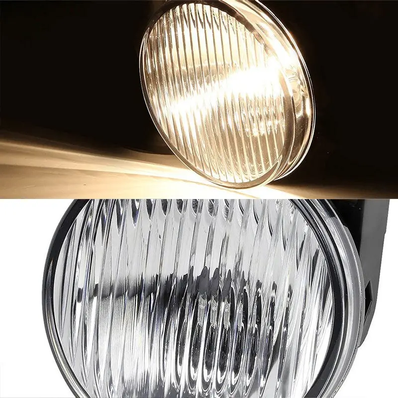 Clear Lens Chrome Housing Front Fog Light/Lamp For Dodge 94-02 Ram 15/25/3500 2
