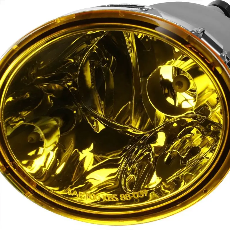 Yellow Amber Lens Oe Bumper Fog Light Lamp+Bulb For 00-06 Tundra/01-07 Sequioa 2