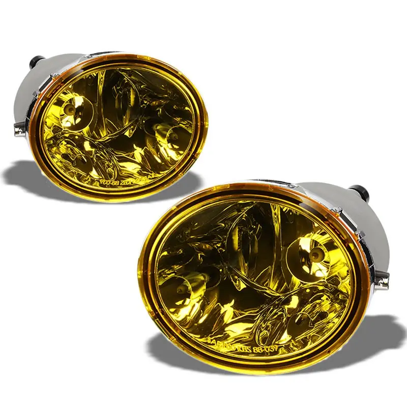 Yellow Amber Lens Oe Bumper Fog Light Lamp+Bulb For 00-06 Tundra/01-07 Sequioa 1