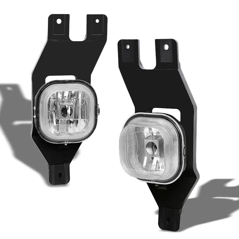 Clear Lens Chrome Housing Fog Light/Lamp For Ford 99-04 F-250/F-350 Super Duty 1