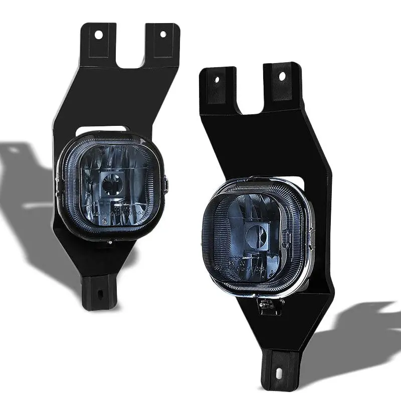 Smoke Lens Chrome Housing Fog Light/Lamp For Ford 99-04 F-250/F-350 Super Duty 1