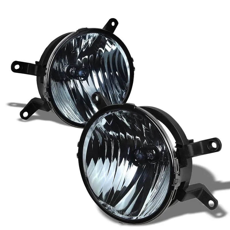 Smoke Lens Chrome Housing Front Bumper Fog Light/Lamp Kit For Ford 05-09 Mustang 1