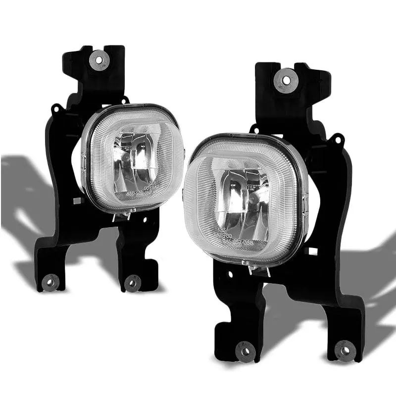 Clear Lens Chrome Housing Fog Light/Lamp For 08-10 F-250/350/450/550 Superduty 1