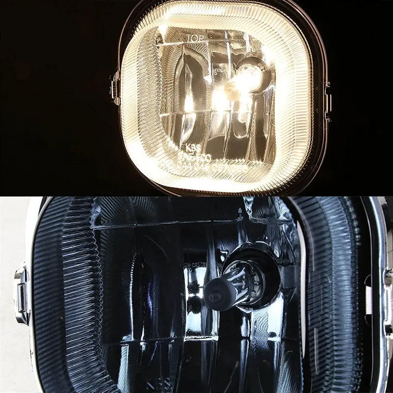 Smoke Lens Chrome Housing Fog Light/Lamp For 08-10 F-250/350/450/550 Superduty 2