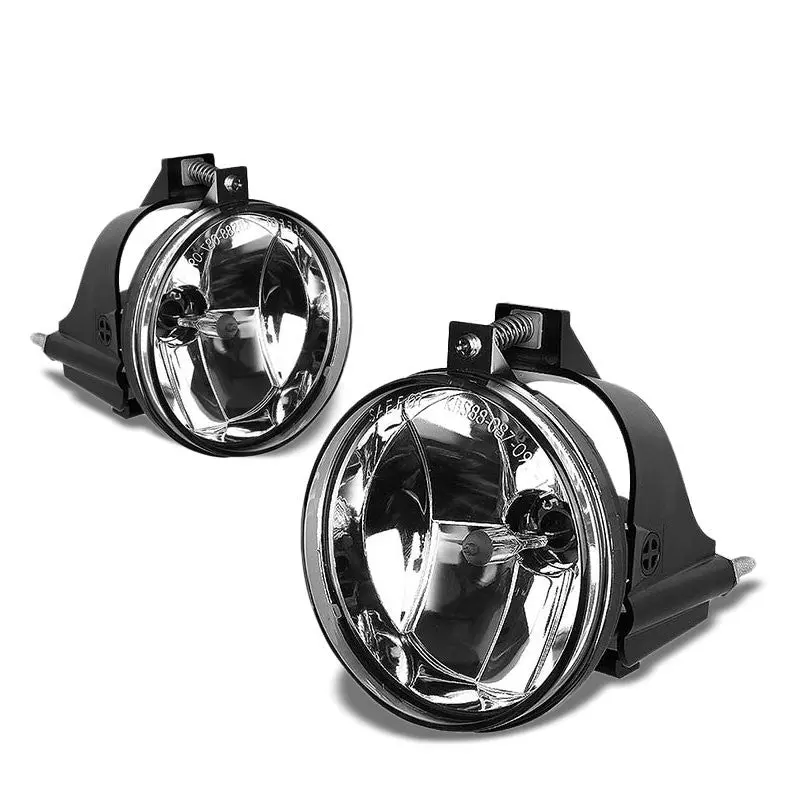 Clear Lens Chrome Housing Bumper Fog Light/Lamp Kit For Dodge 2003 - 2005 Neon 1