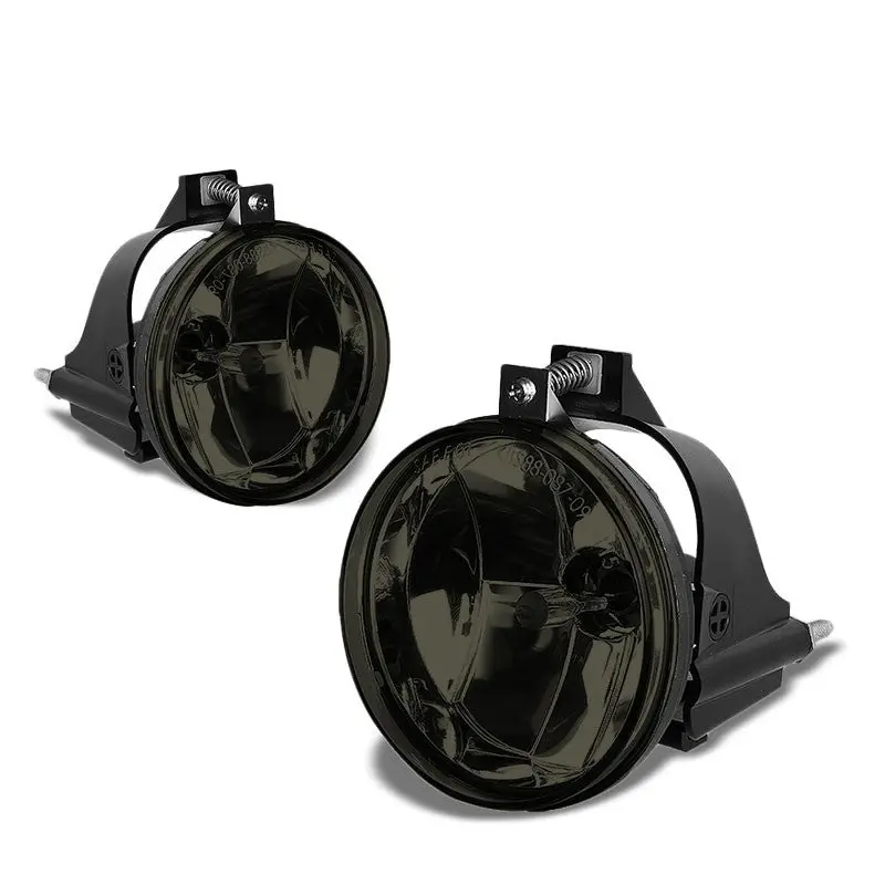Smoke Lens Chrome Housing Bumper Fog Light/Lamp Kit For Dodge 2003 - 2005 Neon 1