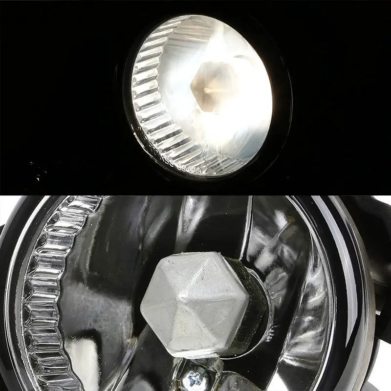 Clear Lens Chrome Housing Bumper Fog Light/Lamp Kit For Subaru 08-11 Impreza 2
