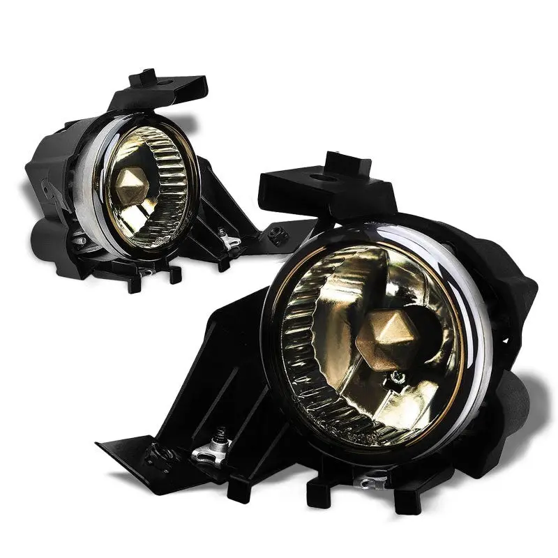 Smoke Lens Chrome Housing Bumper Fog Light/Lamp Kit For Subaru 08-11 Impreza 1