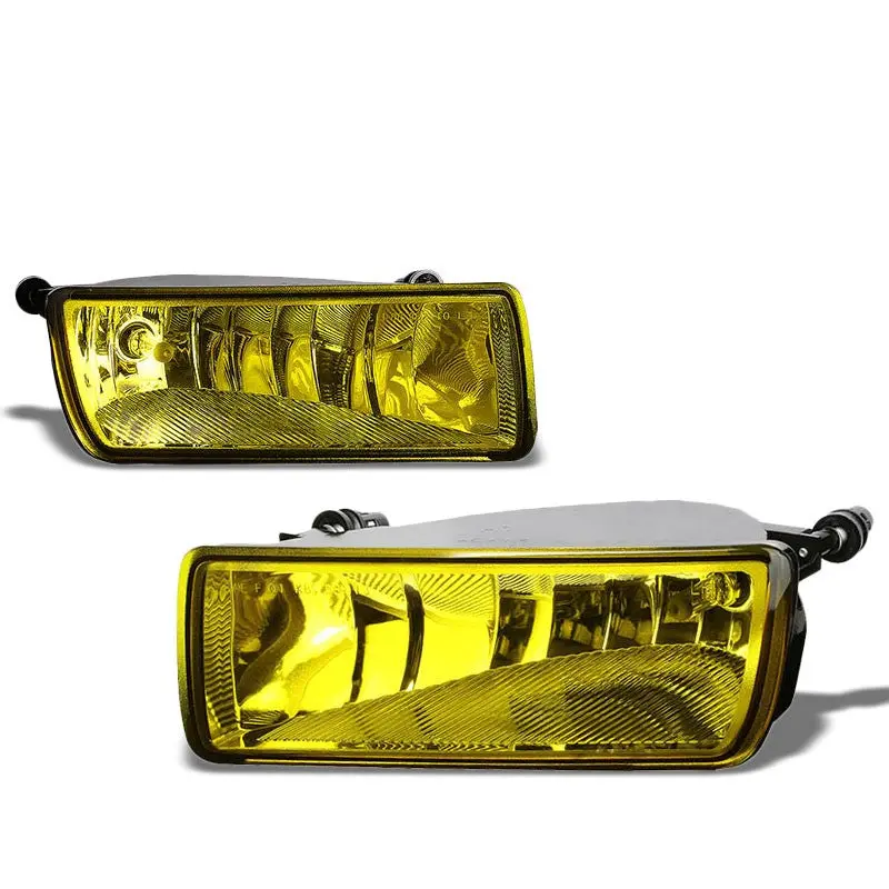 Amber Lens Chrome Housing Fog Light/Lamp Kit For Ford 06-10 Explorer/Sport Trac 1