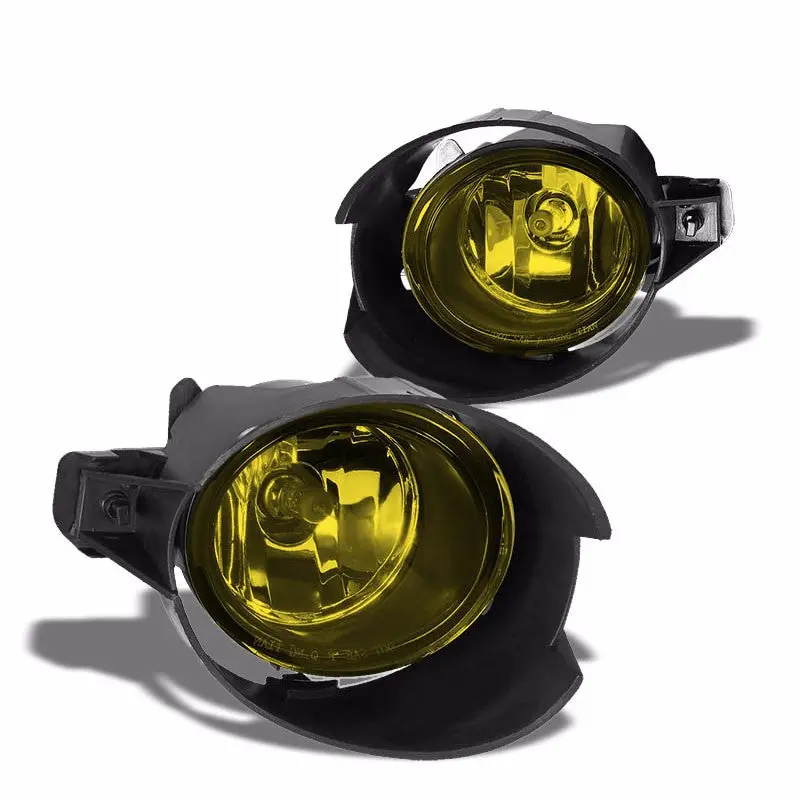 Amber Lens Housing Driving/Bumper Fog Light For Nissan 07-09 Sentra B16 Base 1