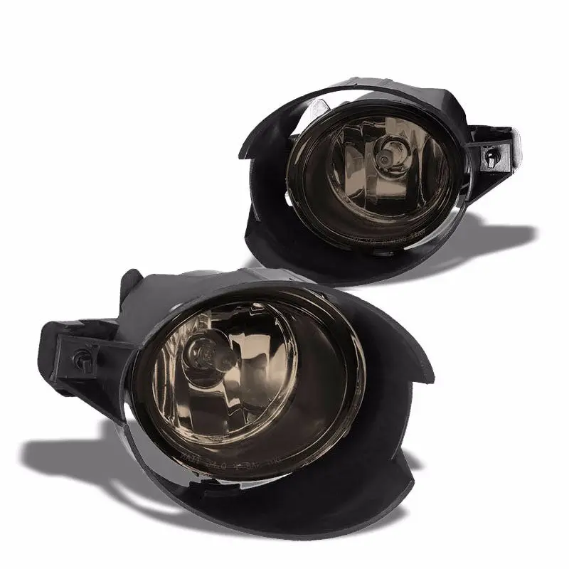 Smoke Lens Housing Driving/Bumper Fog Light For Nissan 07-09 Sentra B16 Base 1