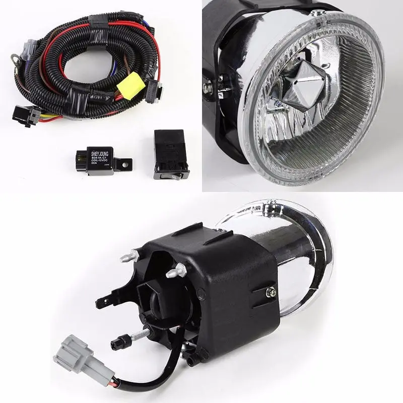 Clear Lens Direct Replace Drivng Bumper Fog Light/Lamp For Nissan 00-04 Maxima 2