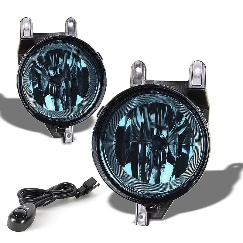 Smoke Lens Chrome Housing Fog Light/Lamp For Lincoln 98-02 Navigator/Blackwood 1