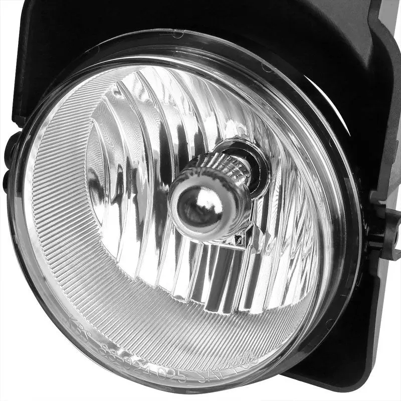 Clear Len Oe Bumper Fog Light Lamp +Switch For 03-06 Sierra 1500 2500 3500 2