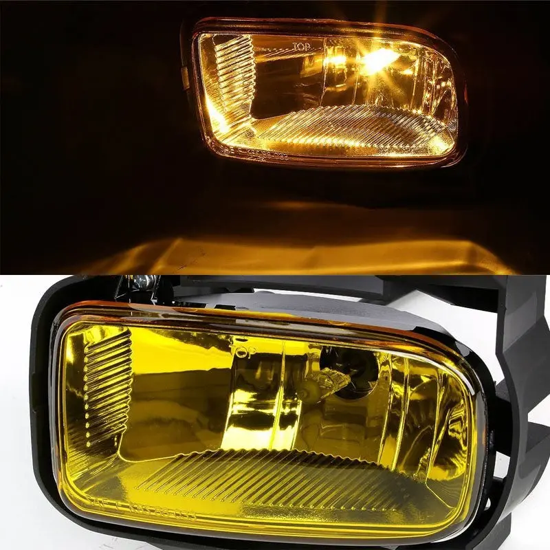 Amber Lens Chrome Housing Front Bumper Fog Light/Lamp For Ford 01-04 Escape 2