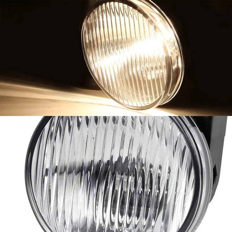 Clear Lens Chrome Housing Fog Light/Lamp Kit For Dodge 94-01 Ram 1500/2500/3500 2