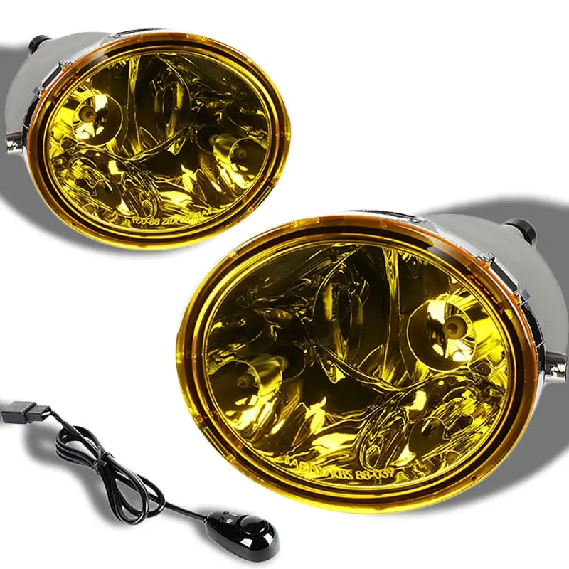 Amber Lens Oe Bumper Fog Light Lamp +Switch For 00-06 Tundra/01-07 Sequioa 1
