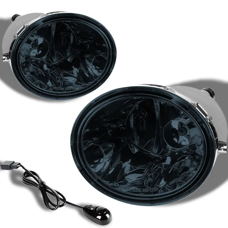 Smoke Lens Oe Bumper Fog Light Lamp +Switch For 00-06 Tundra/01-07 Sequioa 1
