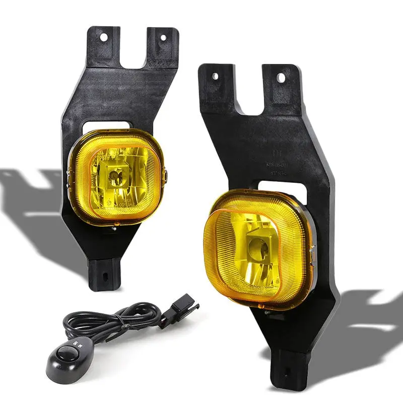 Amber Lens Chrome Housing Fog Light/Lamp For 99-04 F250/350/450/550 Superduty 1