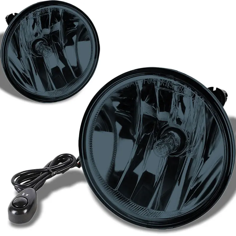 Smoke Lens Oe Bumper Fog Light Lamp +Switch For 07+ Mustang/Escape/Explorer 1
