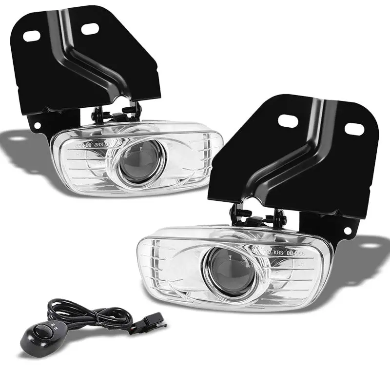Clear Lens Front Bumper Fog Light Lamp +Switch For 99-00 5.7L Escalade/Yukon 1