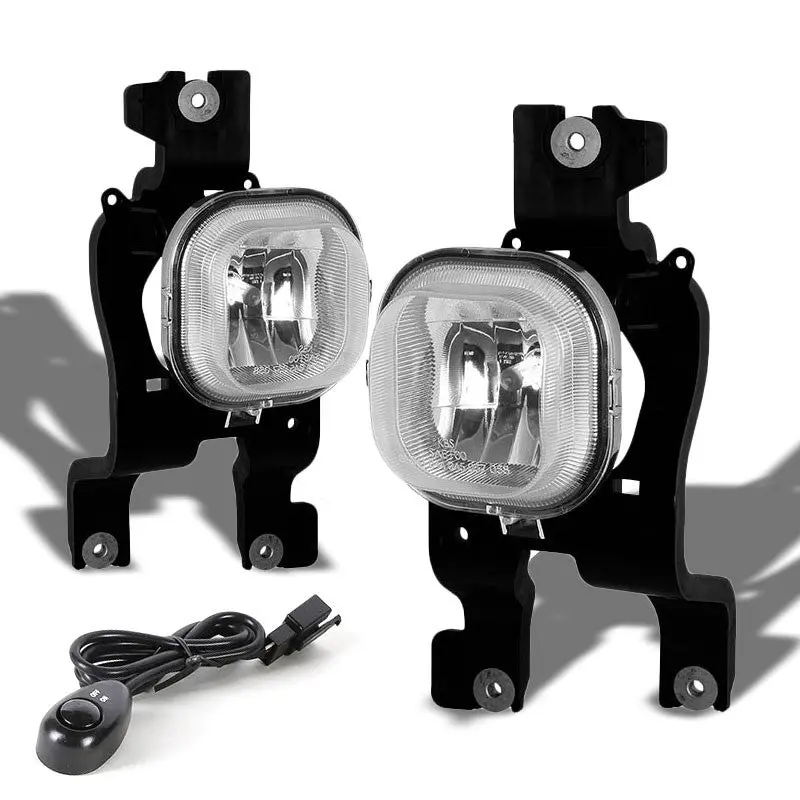 Clear Lens Chrome Housing Fog Light/Lamp For 08-10 F250/350/450/550 Superduty 1
