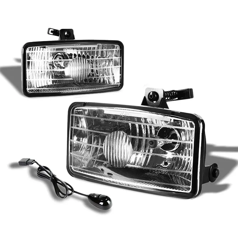 Clear Len Oe Front Bumper Fog Light Lamp +Switch For 00-03 S10 Xtreme Gmt325 1