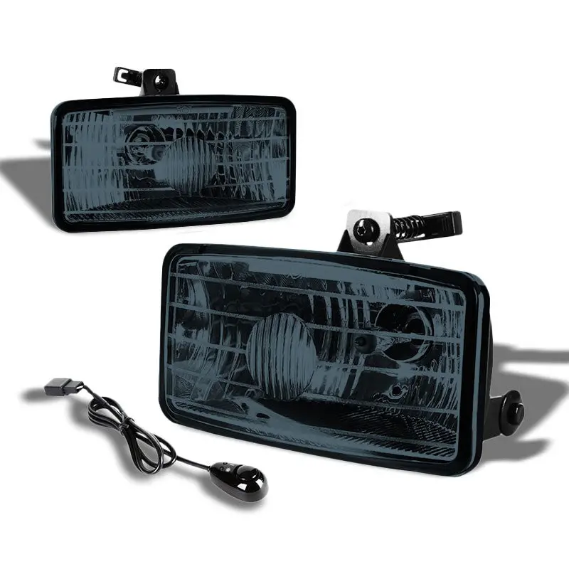 Smoke Len Oe Front Bumper Fog Light Lamp +Switch For 00-03 S10 Xtreme Gmt325 1