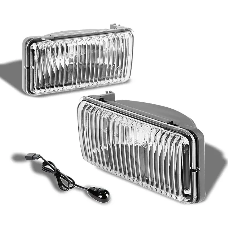 Clear Len Oe Front Bumper Fog Light Lamp +Switch For 98-04 S10/Blazer Gmt325 1