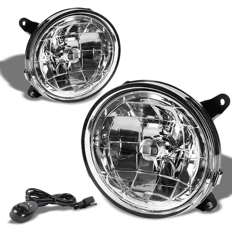 Clear Len Front Bumper Fog Light Lamp +Switch For 02-03 Impreza Wrx Gd/Gg Ej 1