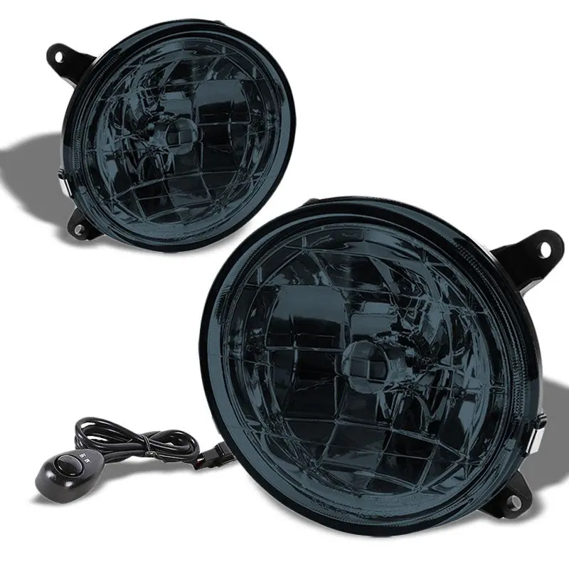 Smoke Len Front Bumper Fog Light Lamp +Switch For 02-03 Impreza Wrx Gd/Gg Ej 1
