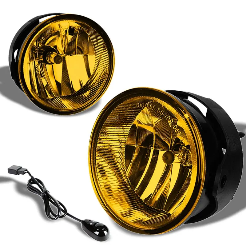Yellow Amber Len Oe Bumper Fog Light Lamp +Switch For 07+ Expedition/Ranger 1