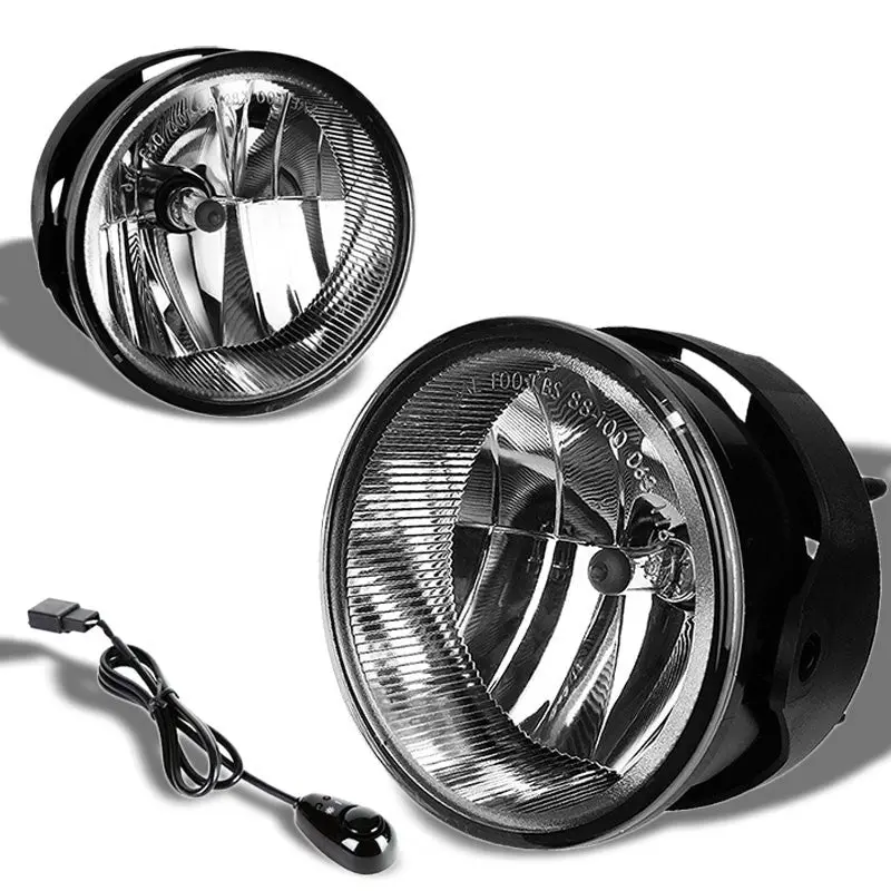 Clear Lens Bumper Fog Light Lamp +Switch For Ford 07+ Expedition/08+ Ranger 1