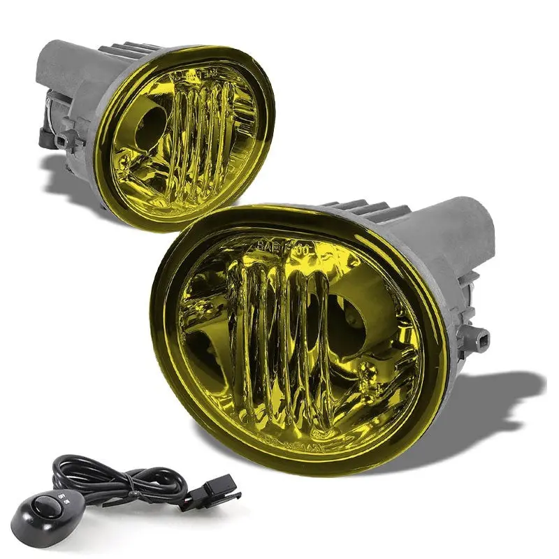 Amber Lens Chrome Housing Front Fog Light/Lamp For Toyota 03-08 Matrix/Tc/Vibe 1