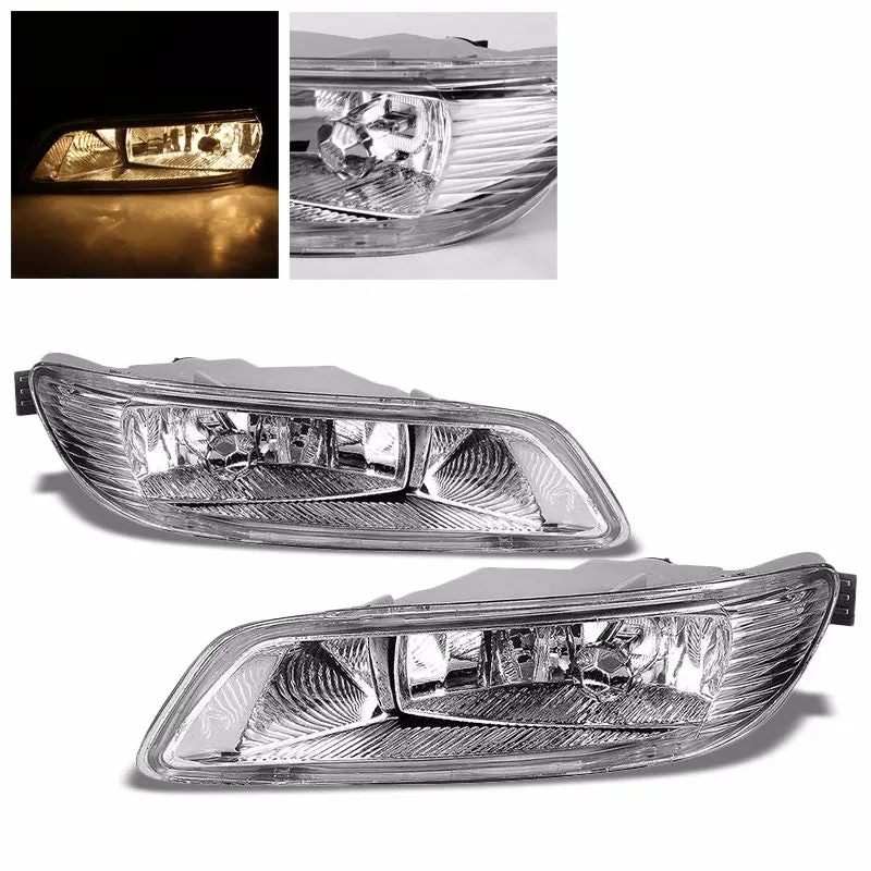 Clear Lens Direct Replace Driving Bumper Fog Light/Lamp For Toyota 02-04 Camry 1